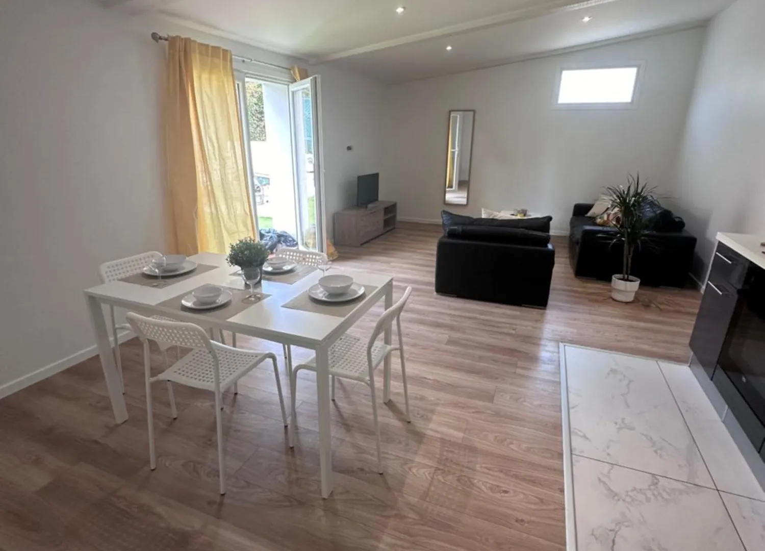 Daire Appartement Au Calme Avec Jardin Privatif Dans Maison Cagnes-sur-Mer